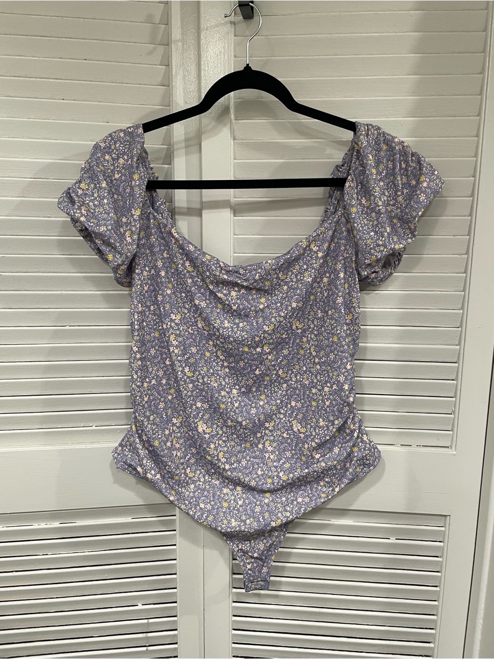 NWOT Free people intimately Floral bodysuit sz xl - Picture 2 of 11